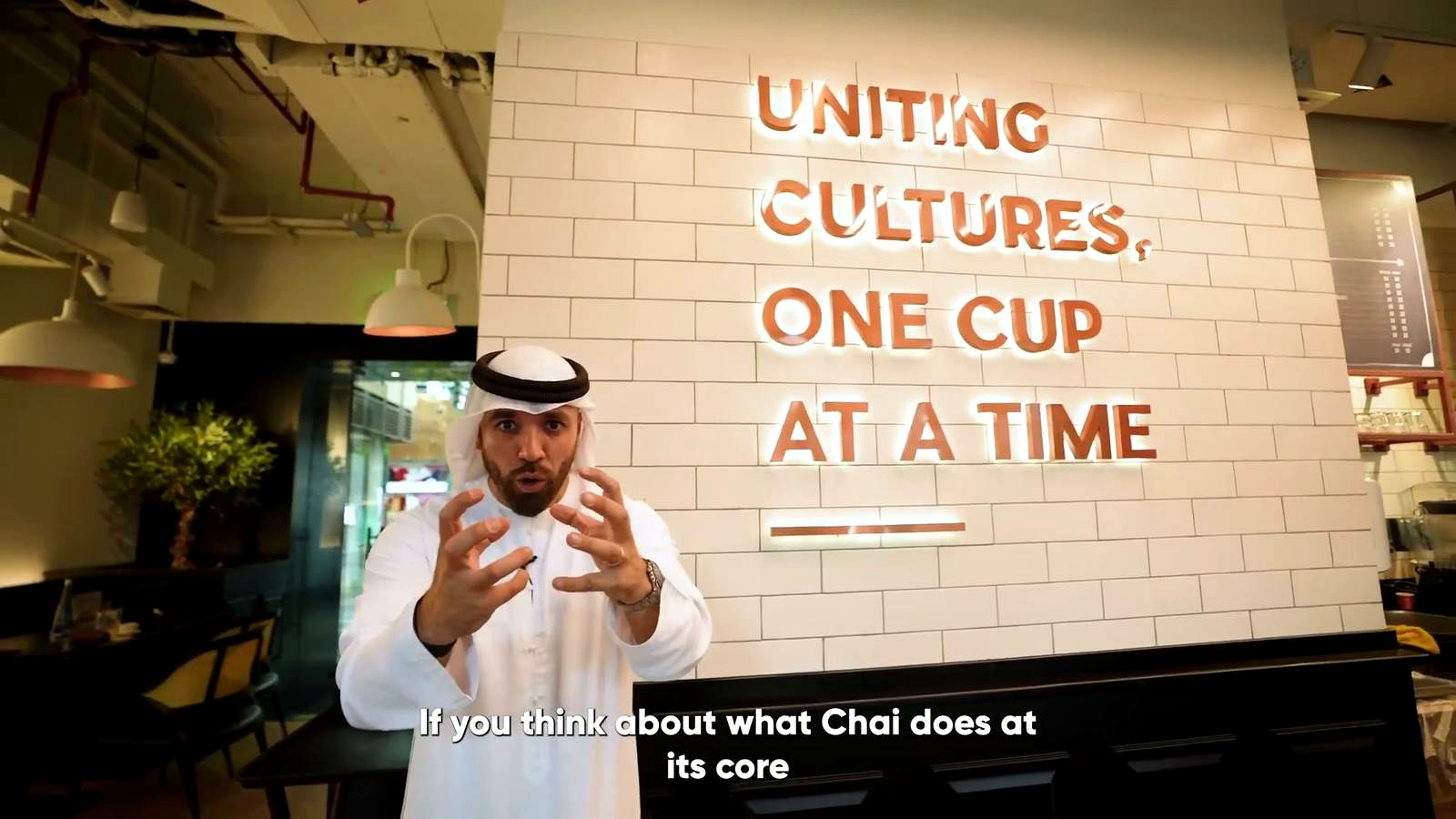 The 10 Dirham Chai at Philly Select discussed in the video