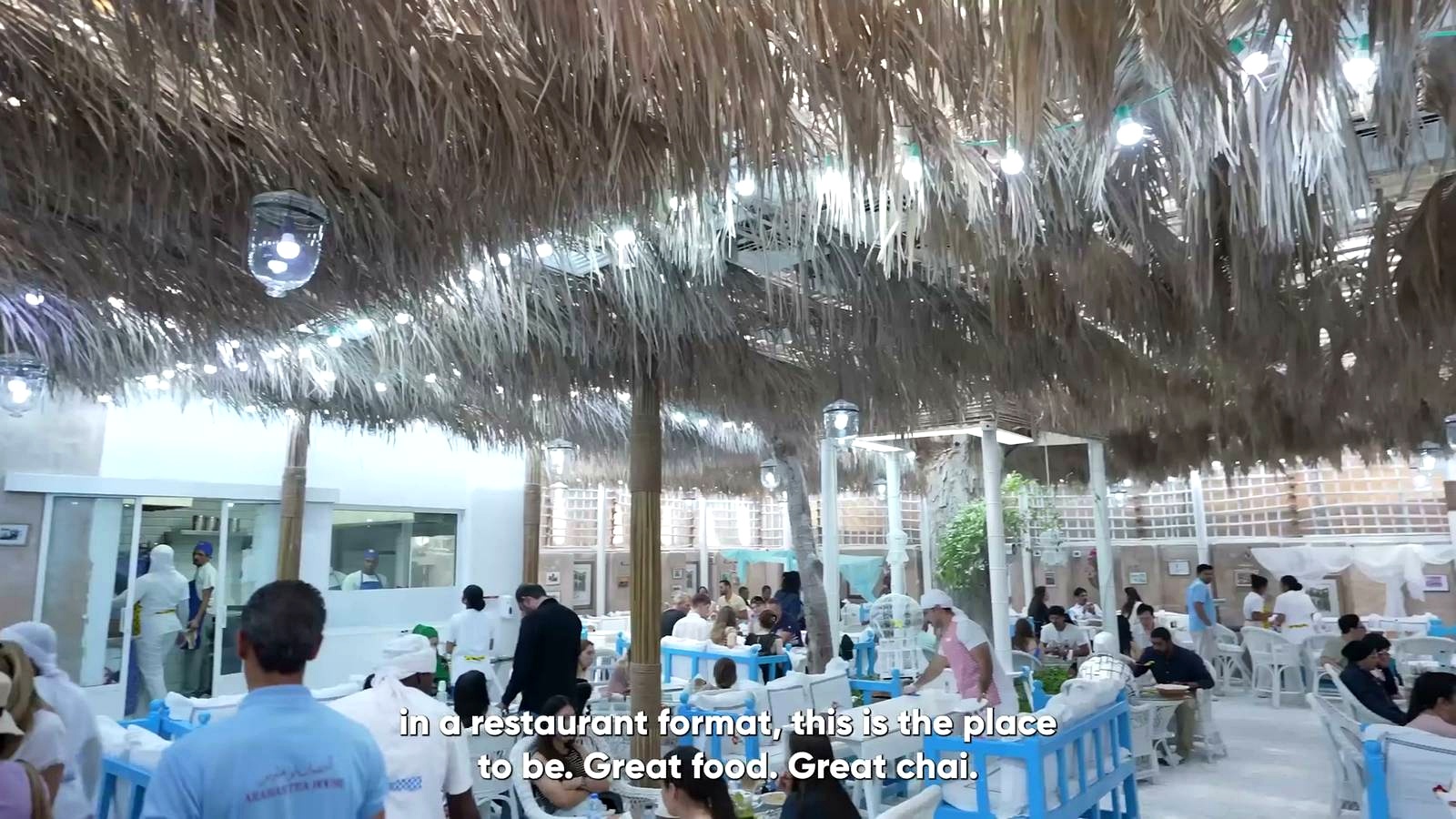 The 30 Dirham Chai at Arabian Tea House discussed in the video